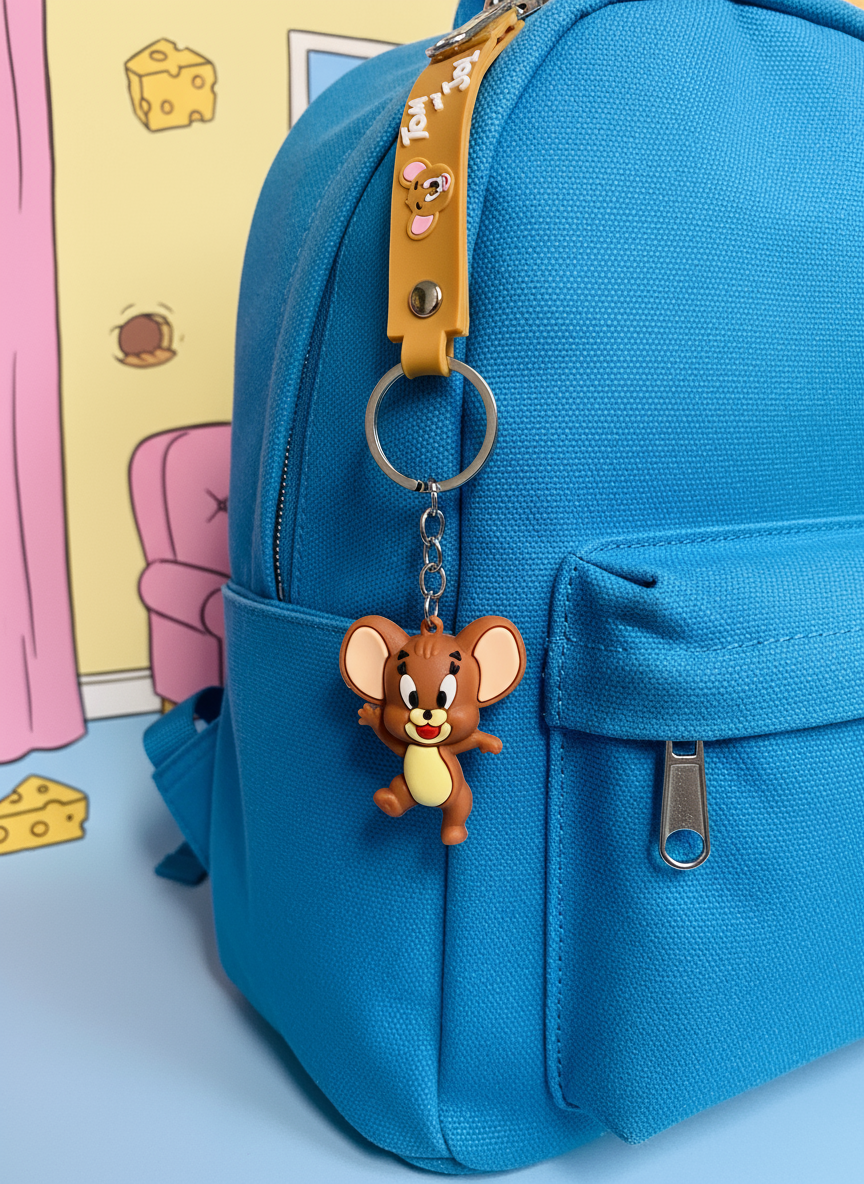 Cute Jerry Keychain – Sneaky & Adorable