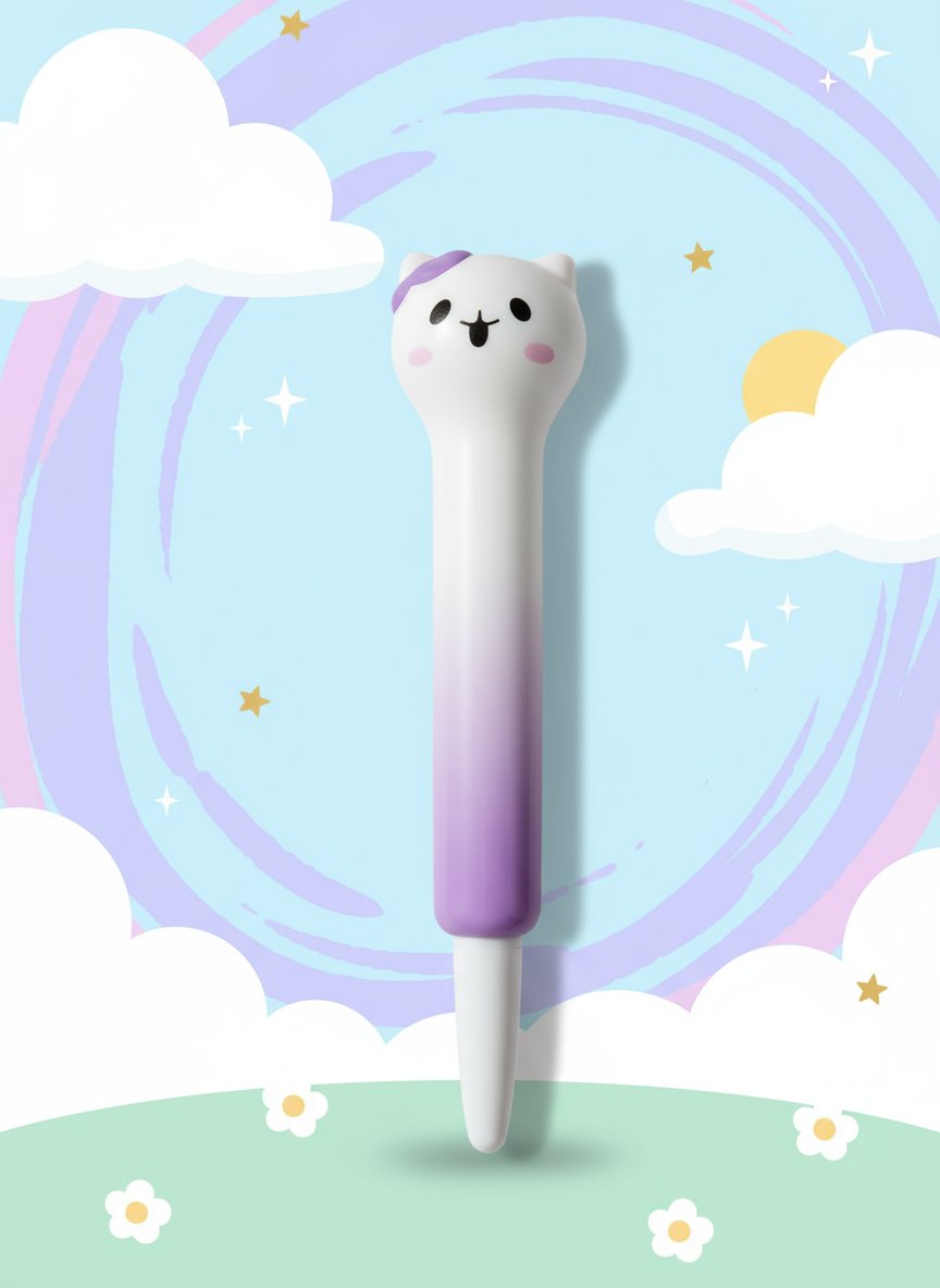 KittyScribble Pen – Purrfect Writing Buddy
