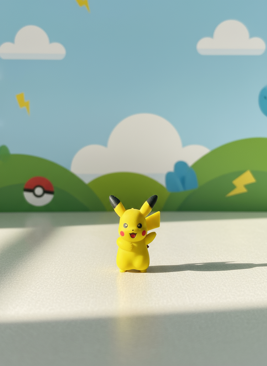 Cute Pikachu Eraser Set – Pack of 3