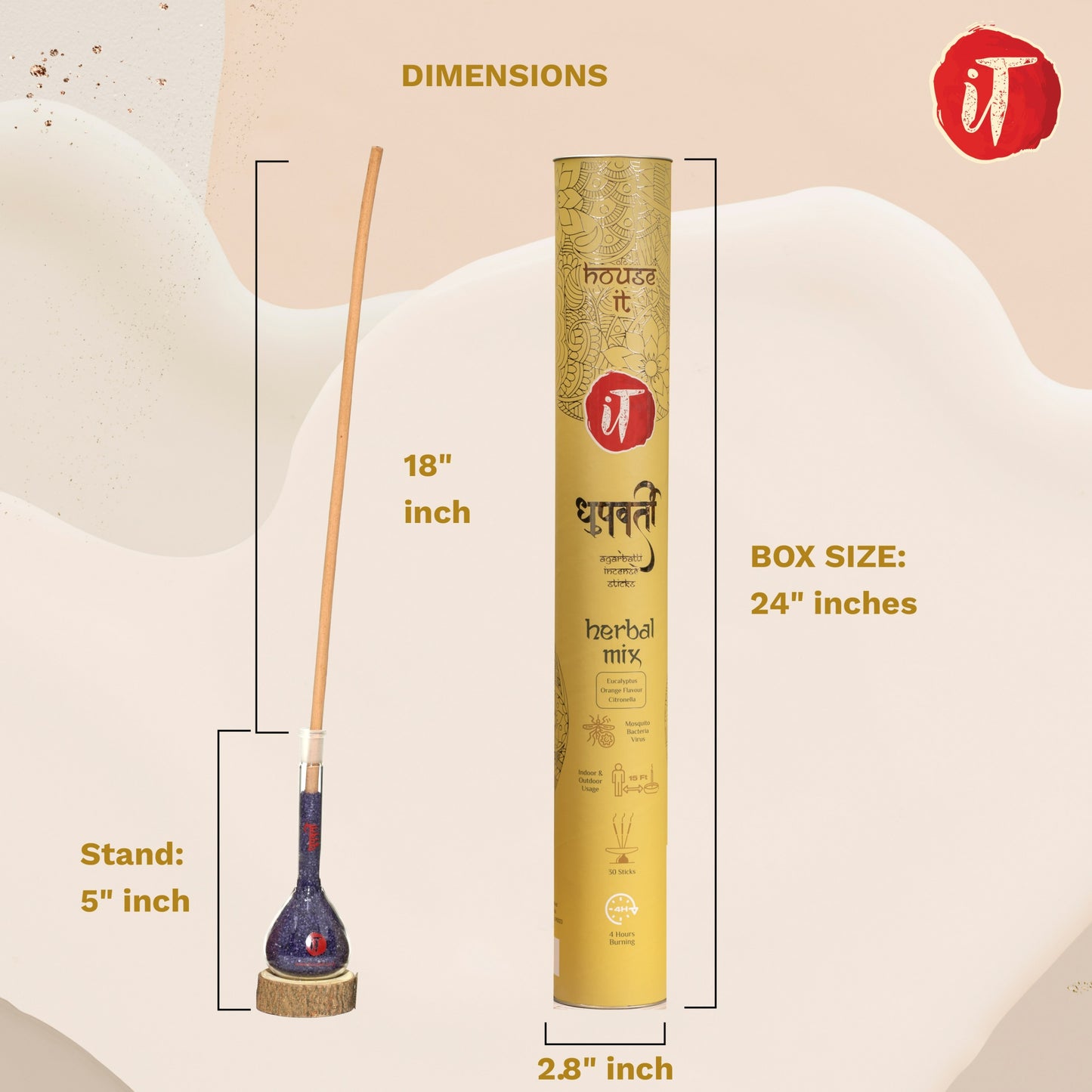 Herbal Mix for Mosquito and Germ Protection