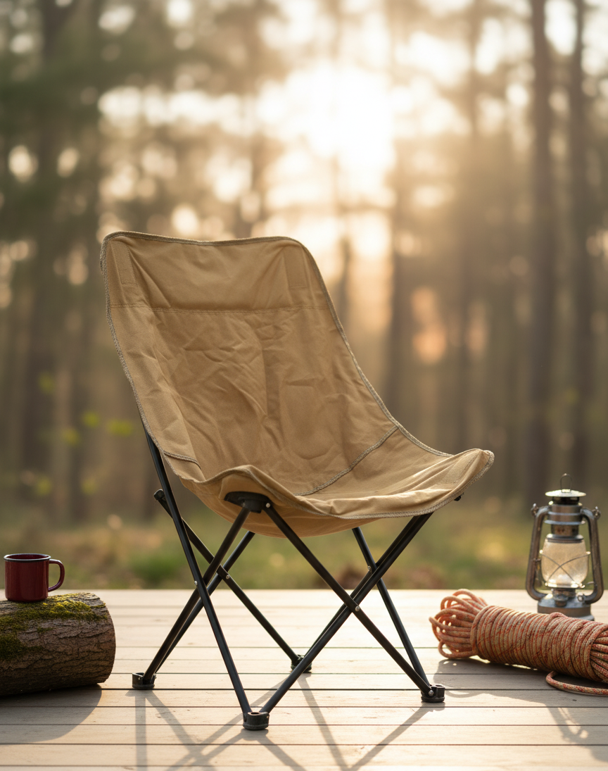 CampRoyale – Luxury Outdoor Folding Chair