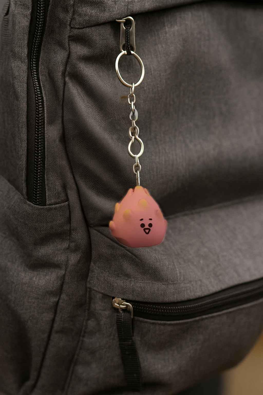 Pink Blaze Keychain – The Cutest Spark You’ll Carry