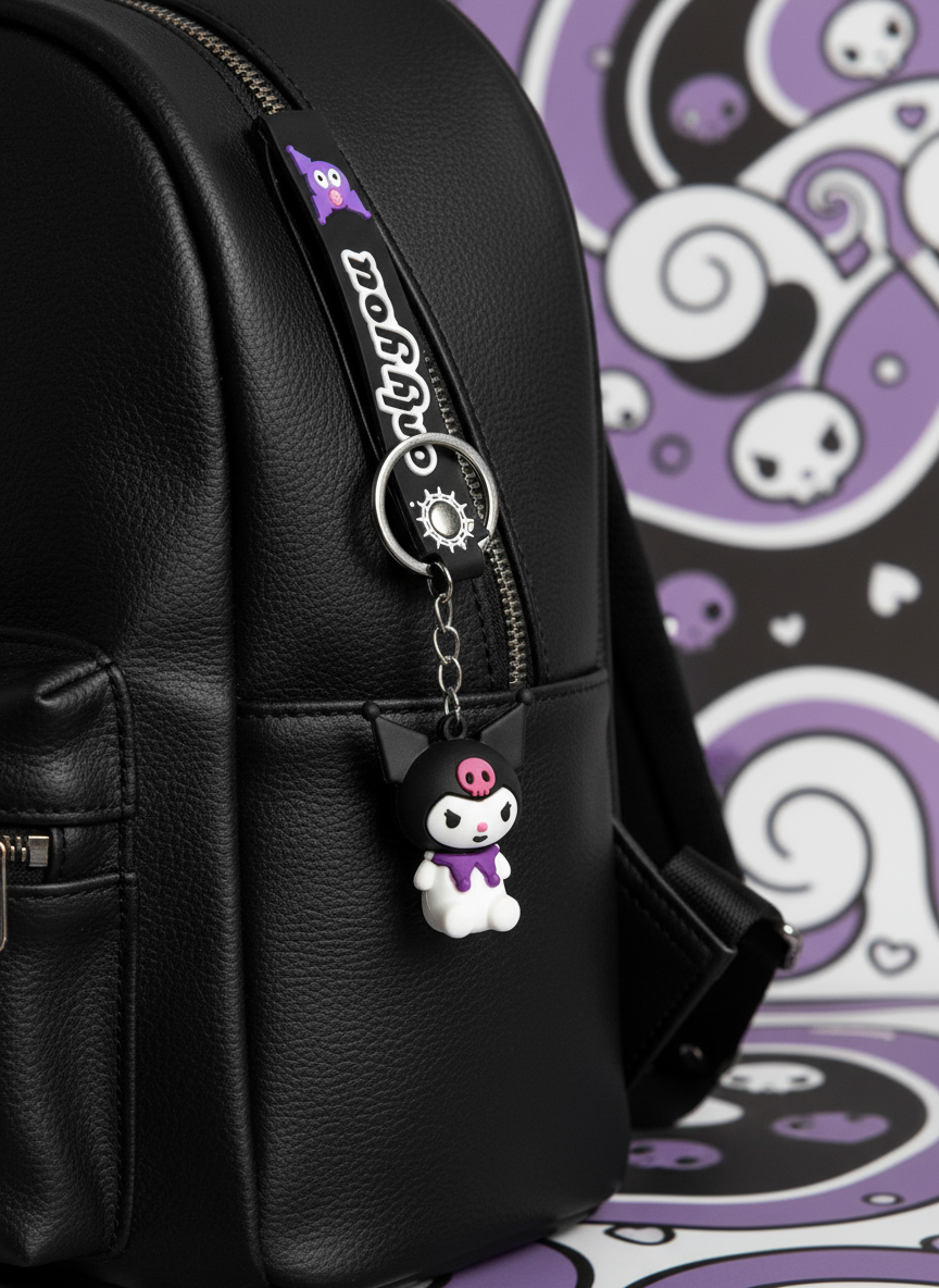 Shadow Bear Keychain – Cute, Funky & Full of Style