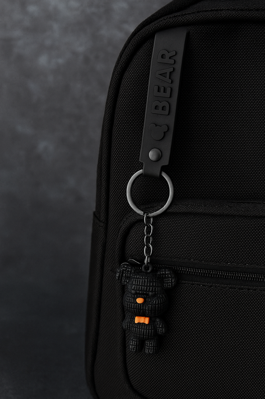 Black Bunny Keychain – Cute Meets Cool