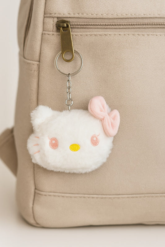 Pinkie Kitty Keychain – Soft, Cuddly & Adorable