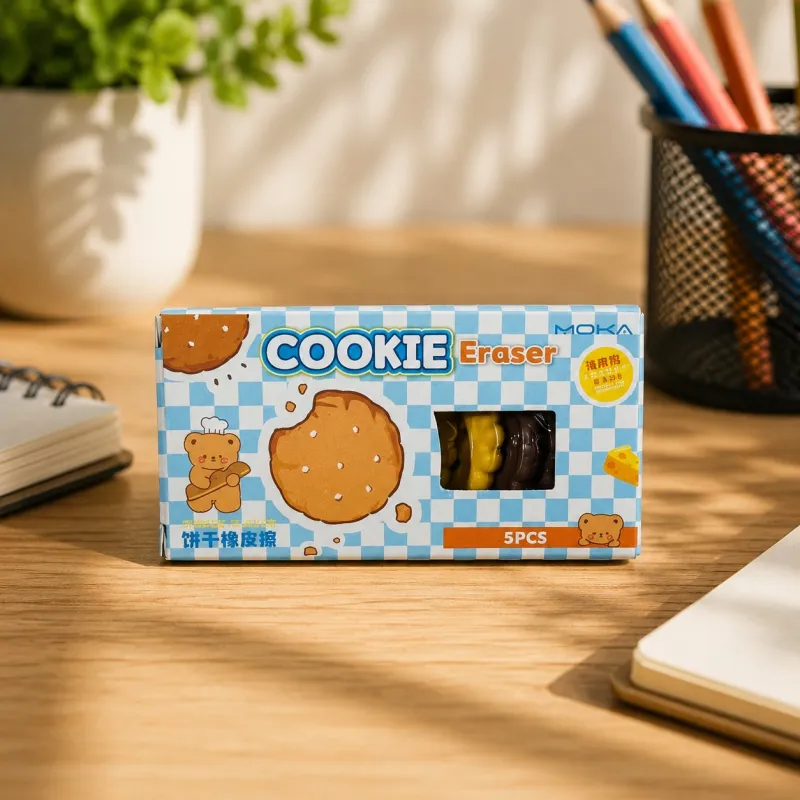 Cookie Eraser Set (5 Pieces)